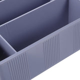 Grey Cash Tray with 4 Slots and 5 Bill Compartments, Money Organizer for Cashier and Retail Use V1370-AZ4-20873