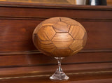 Handcrafteden Football Puzzle 3D Mortise and Tenon Soccer Ball Assembly Kit Walnut , Beech V1107-CS-LBSMZQ1