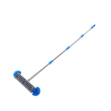 Swimming Pool Brush with Pole Round Scrub Brushes Pool Wall Tile Brush for Home Hotel Blue V1294-YM0901-3111260006011