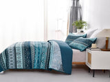 Opalescent Quilted coverlet and pillowcovers set Shimmering Beauty - Queen size V745-MAC080422Q13U