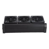 Aquarium Cooling Fan Adjustable Wind Speed Easily Install Safe Fish Tank Fan with Clamp Nozzle for V1294-YM0901-3111210300311