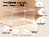 Artiss Clear Acrylic Display Case Dustproof Protection Box For Toys 27CM DS-27-CL