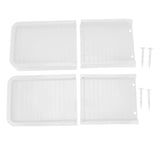 Rain Gutter Downspout Extension Weather Proof PP Rain Gutter Downspout Splash Block for Outdoor V1294-YM0901-3111250069312
