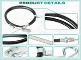 2PCS Club Car Precedent Brake Cable Stainless Steel Core Driver & Passenger Side 2004 G&E Golf Cart V1259-DP01-A-5424