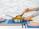 SKISUNO 1Set Soup Ladle Deep Soup Ladle Bamboo Material for Cooking and Serving Food 3.5 x 11 Inch V1189-WXFWAL-20260326-02419