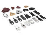 105Pcs/Set Oscillating Saw Blades Kit Quick Release Multitool Accessories for Wood Soft Metal V1294-YM0901-3111210258111