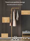 Metal Coat Rack Marble Base Hooks Clothes Coats Bag Tree Hat Display Hanger Stand Organiser V324-H-CRACKGDWH-S