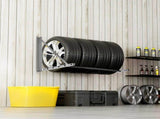 Wall Mounted Folding Tire, 32" - 48" Adjustable Tire, Q235 Heavy-Duty Steel Tire Storage V952-BGSLTJKDKDJ3PDEVOV0