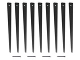 Staircase Metals, 38'' x 1'' Flat Aluminum Alloy Decorative Banister Spindles, 72 Pack Deck V952-BPKLGZ38YC72HC6XOV0