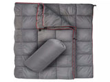 Down Camping Blanket Camping Hiking Puffy down Blanket Packable Lightweight GRAY V201-W13050225