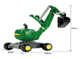 John Deere RT421022 Rolly Digger XL Ride-On Excavator Childrens Toy 360 deg Rotation, Work Scoo
