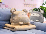 Plush Cushion Air Conditioning Blanket Cute Mouse Appearance Multifunctional Blanket Throw V1294-YM0716-3117220119312