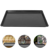 2-Pack Plastic Pet Cage Trays Replacement for Dog Crates with Leakproof Base V1369-AZ3-W-22564