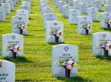 20 Pack Cemetery Vases with Spikes,Plastic Vases for Flowers,Grave Decorations for Cemetery,Memorial V1370-AZ4-07985
