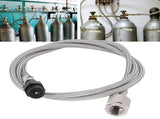 Soda Tube CO2 Cylinder Refill Adapter Hose LowPressure 1500Psi 1.5m W21.814 TR214 Connector V1294-YM0901-3113210019311