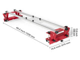 Router Sled, 1625 mm, Portable and Easy to Adjust Slab Flattening Jig, DIY Woodworking Router Sled V952-XBJHGYS64YCGJWHK6V0
