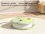 Car Folding Potty, cute cartoon design, folds in seconds for easy carrying, widened seat ring for V1232-LYZDMT002