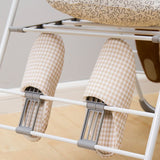 Floor-Standing Folding Wing-Shaped Drying Rack-White V1161-106863