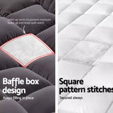 5CM Bedding Luxury Pillowtop Mattress Topper Mat Pad Antibacterial and dust mite-resistant V201-W13346602