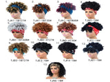 Explosive Style Curly Headscarf Wig - Small Size PRL-6012739550DBT