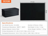 Carbon Felt Welding Blanket 4 Pack, 37" x 36" Flame Retardant Welding Blanket, Up To 1800&degF Heat V952-TXWDHTHS4JWTYV64QV0