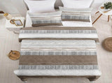 Stripe Bellagio Bloomscape Quilt / Doona / Duvet Cover set V745-AQ044091K3