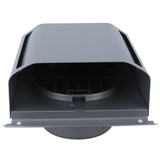 Stainless Steel Ventilation Duct Wall Air Vent Cap for Ventilator Exhaust Fan Range Hood100mm Pipe V1294-YM0901-3113210063711