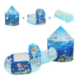 3 in 1 Kids Play Tent with Tunnel, Basketball Hoop for Boys, Girls, Babies and Toddlers, V952-PPSDZPX3DHY0ON54XV0
