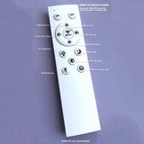 BAMDECOR 150cm Wing-Shaped LED Ceiling Light 3-Color Changeable Stepless Dimming High Light V255-WING-150