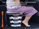 Outdoor Foldable Portable Toilet, Emergency Toilet Seat, Portable Camping Toilet Stool with Height V1265-AU-060-HEI