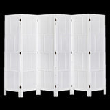 Levede 6 Panel Room Divider 170cm Freestanding Screen RD3004-6-WH