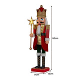 Christabelle 60cm Musical LED Animated Christmas Nutcracker Ornament Decoration 112_NK105