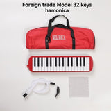 32-key melodica, 37-key melodica, student melodica, beginner melodica, musical instrument, music V1102-783-35838-PNK-37