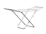 Upgrade Double Wing Floor Folding Drying Rack For Clothes Quilt Towel-White V1161-109759