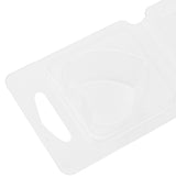 100 Packs Wax Melt Clamshell Molds Containers Clear Empty Plastic Tray for Valentine Day Wickless V1294-YM0901-3117240037111