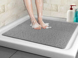 Non-Slip Mat, 60Cm, Soft Comfort Safety Bath Mat With Drainage Holes, Pvc Loofah Massage V1188-MS-227-0383