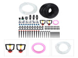 30m Drip Irrigation Kit Tubing Hose Nozzles Adapters Valves Drippers Set Garden Watering System V1294-YM0714-3111210221711