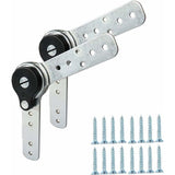 2 X Furniture Adjustable Angle Hinge Self-Reset Function Heavy Duty Hinge Angle Adjustment Fit V1188-MS-227-1732
