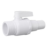 2 Way Ball Valve PVC Pool Ball Valve Replacement for Hayward SP0729 Econoline Above Ground Pool Pump V1294-YM0901-3111240102111