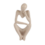 Abstract Character Figurines Thinker Desk Decor Home Decoration Ornament V1294-YM0727-JY16820-01