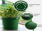 3 Gallon Plastic Nursery Pots, 10 Inch Round Plant Pots with Drainage Holes, 10 Pack Planting Pot V1258-DP02-C-1474