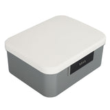 9L Capacity Lockable Storage Trunk for Files Document Organizer Double Layer Password Storage V1294-YM0901-3117240068211