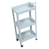 Bathroom Floor Shelf Bathroom Open Shelf Unit Freestanding Corner Rack Shelves V1294-YM0706-3112230061515