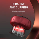 Electric Cupping Therapy Device With Heat Suction And Light for Muscle Pain Relief Home Massage V1189-LC-HW-00575
