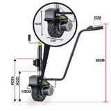 T-REX Heavy Duty 12V 350W Motorised Jockey Wheel, 2270kg Rated Electric Powered Mover for Caravan V219-ATOJKYTRXAXX2
