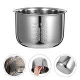 Universal Stainless Steel Inner Pot Replacement for Electric Rice Cookers Compatible with Multiple V1370-AZ4-08844