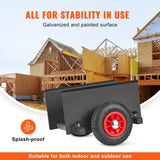 Panel Dolly, 600LBS Capacity Slab Dolly, Heavy-duty Drywall Mover with 8" Pneumatic Wheels, V952-BLTCTLS00000ENQ0NV0