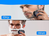 Mini RGB Electric Shaver for Men, Wet & Dry Beard Razor for Travel V1263-JX-4038