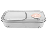 Transparent Rice Grain Storage Container Insect Proof Food Bucket Container with Flip Lid Measuring V1294-YM0717-3118220216611