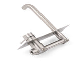 WELS Round Wall Mounted Basin Vanity Mixer Bath Tub Faucet Spout Brushed Nickel V1233-KRD301N